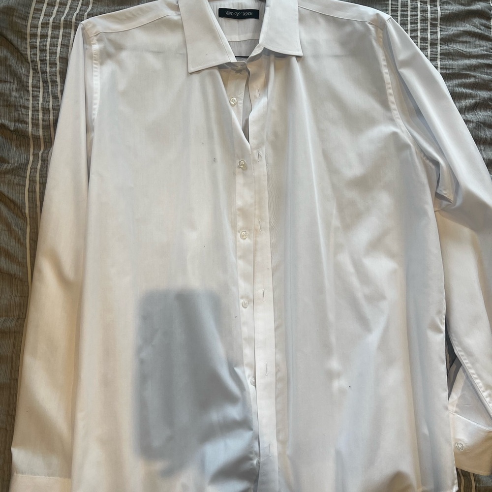 Men's White Dress Shirt